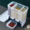 Storage Bottles Rice Box Moisture-Proof Insect-Proof Oatmeal Nuts Sealed Jar Pet Dog Food