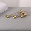 Kerzenhalter Luxus Metall Hochzeit Candlestick für Vintage Gold Valentinstag Dekorationen Großhandelesalationen