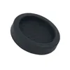 Kaffescoops Round Press Powder Pad Practical Mat Silicone Machine for Home Store (Black)