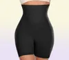 Hög midja Shapers kontrollbyxor Kvinnor Sömlös Shapewear Roll Shorts Spanx Mage Boning Slimming Panty Mage Ben Tight Women5188480