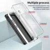 2 en 1 étui de téléphone transparent pour Moto Edge 40 X40 40 Pro G53 G13 G23 G73 G72 G52 G22 G31 G41 G62 E13 E32 E22 G30 G10