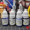 Färgpigment metallisk metall metallokrom färgmodell penna beläggning handbeläggning vattenbaserad gunpla gundam bt3190-3230 sm 5 ml