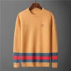 fall sweaters mens sweatshirt long sleeve embroidery couple sweater spring autumn loose pullover#B10