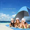 Tents And Shelters 2024 Top Beach Tent UV Shelter Big Portable Sun Umbrella Waterproof Windproof Instant Easy Outdoor Cabana Fit For Hiking