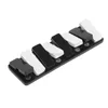 Декомпрессионная игрушка декомпрессия игрушка для взрослых EDC Haptic Slider Toy Metal Piano Key Magnetic Fidget Slider 240412