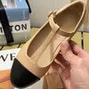 ربيع T-Belt Mary Jane Shoes الشهيرة مصممة مصممة فاخرة مستوردة من الألياف الخارقة من جلد الغنم الجلود منصات جلود جلدية كلاسيكية أزياء حقيقية من الجلد