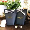 Enveloppe cadeau 5pcs français Boîtes de remerciement Boîte de bonbons pour les faveurs de mariage Pack