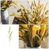Dekoracyjne kwiaty symulowane uszy suszonych traw kukurydzianych Łodyga pszenicy sztuczne sztuczne rośliny prosor dekoracje pvc symulacja