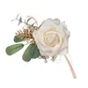 Flores decorativas grinaldas produtos Brides Damaid Wrist Acessórios artificiais Drop Drop Drop Home Garden Party Festive Suppl ote6r