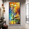 Abstract Streetlight Bench Canvas Painting Living Room Wall Decor Bedroom Wall Art Posters For Home Decoration