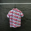 2men designer chemises Summer Shoort Sleeve Casual Shirts Fashion Polos Plack Style Breathable Tshirts Tees ClothingQ299