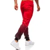 Pantalon masculin Papant de survêtement sportif paquet pantalon y2k vêtements respirant gradient slim hommes occasionnels de gymnase de gymnase pantalones sportives