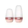 Storage Bottles 50/80ml Portable Silicone Travel Bottle Cosmetic Refillable Lotion Leakproof Shampoo Container Squeeze Tube Empty