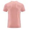 T-shirts Sport Men Korte mouw lopende traning mode t-shirt homme gyms workout compressie tee reflecterende o nek nieuwe shirts