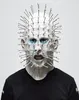 New Halloween Scary Pinhead Zombie Masken Hellraiser Film Cosplay Latex Erwachsene Partymasken für Halloween9921629