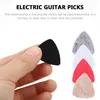 20 Pcs Guitar Felt Picks Ukulele Music Instrument Replacement Thumb Musical Parts Plectrum Accessories Practical