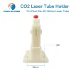 KindLeaser CO2-Laserrohrhalter-Stützmontage Flexibler Kunststoff 45-80 mm für 50-180W Lasergravur Schneidmaschine 2 Stcs/Set