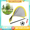 Barnleksaker Folding Football Door Training Goal Net Net Soccer Portable Children's Games Tält Inomhus utomhus Sport Toy for Boys