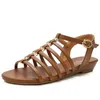 Dress Shoes Summer Women 1,5 cm platform 2 cm hoge hakken sandalen dame mode comfortabel lichtgewicht vrouwelijke vakantie gladiator