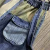 Dames jeans vrouwtjes mode plus size denim riem broek vrouwen los vintage dames casual patchwork klassieker harembroek 2024