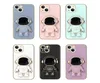 Per le custodie per iPhone cover con supporto per supporto per telefono Accessori astronauti 6s 7 8 più xs xs max xr 11 12 13 pro max4024855