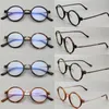 Zonnebrillen frames oogglazen frame voor mannen met de hand gemaakte acetaat titaniummateriaal anti -blauw lichte bril vrouwen ultra