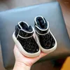 Bottes de neige pour les bébés filles hiver tabutiers chauds chaussures de marche