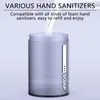 Liquid Soap Dispenser Automatic Foam With USB Laddning Badrum Digital Display Temperatursensor Smart Washhand