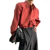 Erkekler Sıradan Gömlekler Sonbahar Kore Uzun Kollu Erkekler için 2024 DOĞRU RENK Klasik bluzlar büyük boyutlu erkek gevşek düğmeli giyim üstleri E186