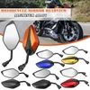 10MM Universal Motorcycle Mirrors Rear View Rearview Mirror Motorbike Side Mirrors Accessories For Honda cb500x vfr 800 cb1000r