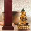 Decorative Flowers Spirit Card Temple Furnishing Article Table Top Decor Supply Worship Offerings Holy Sacrificial Tablet