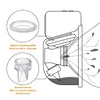 Bröstpumps Duckbillventil och silikon Membrankompatibel med elektriska bröstpumppumpdelar/tillbehör (10 -styckesuppsättning) 240413