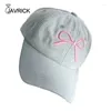 Caps de bola Travel Gathering Borderyy Bowknot Hat ao ar livre Esportes de lazer Baseball Mulher Mulher Ciclismo Ajuste do tamanho da cabeça