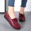 Sıradan Ayakkabı Bahar Kadınlar Sonbahar Dantel Deri Deriler Sneakers Artı Boy Boyu Kadın Mokasenleri Giyim Dayanıklı Loafers Zapatos Mujer