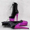Buty taneczne Laijianjinxia 17 cm/7 cali PU Górny słup na wysokim pięcie platforma seksowna klub nocny nowoczesne buty kostki 031