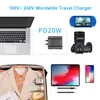 20W Corée USB Fast Charger Australian Quick Charger AU / KR / EU PLIGE USB C Charger PD Type C Adaptateur de chargeur de mur de voyage