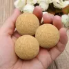 Tables 10pcs Cork Solid Wood Foosball Table Soccer Ball Football Baby Foot Fussball