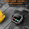 Watches 2.02 Inch Outdoor Sport Smart Watch Men Ip68 Waterproof 400mah Large Battery Fiess Tracker New Bluetooth Call Smartwatch Women