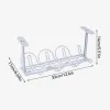 Under Table Cable Management Tray Fixed Bracket Simple Desk Socket Holder