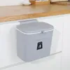 Xiaomi 9l Hanging Mülldose für Küche große Kapazität Küche Recycling Müllkorb Badezimmer Wandmüll Müll mit Deckel