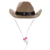 Dog Apparel Party Po Prop Cowboy Hat Pet Products Halloween Decoration Christmas Cat Costume Supplies