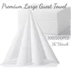 100/200pcs 16 "Premium Duże jednorazowe serwetki papierowe Gościnny ręcznik Linen Feel Wedding Serwetki koktajlowe na imprezę barową