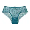 3PCS Hollow Out Lace Panties Femmes Plus taille Confort sous-vêtements Lady Milite Briefes Bowknot Lingerie S-XL