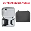 Tassen Travel Carrying Case voor PS5/PS4/Switch Pro/Xbox DualSense Controller Schokbestendige doos draagbare dubbele gamepad -opslagtas