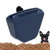 Supporto per la custodia del silicone del vettore di cani per addestrare una borsa da viaggio portatile con clicker per animali domestici e