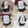 Vestuário para cães 1 figurino de animais de estimação espessos modelagem tridimensional vestido de estilo de costura de halloween suprimentos de roupas de halloween