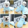 Chien Vêtements d'hiver Gire de flanelle Petit chiens moyens en peluche moteur moteur moteur Puppy Pet Sweatshirt chaud