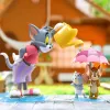 4,5-9 cm Tom e Jerry Daily Life Series Blind Box Mystery Lucky Box Pvc Cute Kawaii Anime Statue Figure Modello Regalo giocattolo di compleanno