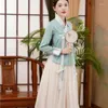 Etniska kläder Hanbok kvinnors vuxna dansföreställning klänning minoritet koreansk dräkt dagligen resor