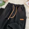 Gran tamaño 300 libras, mm gordito, pantalones cortos de mezclilla angustiados, pantalones de piernas rectas de la pierna recta, versátil capris casual versátil